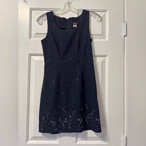 Chic Navy Sleeveless Dress